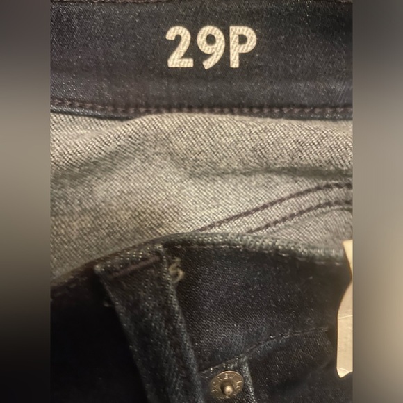 J Crew Slim Demi Boot New With Tag Dark Wash Jeans Size 29 Petite - Picture 12 of 15